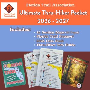 Ultimate Thru-Hiker Map Packet w/ Data book
