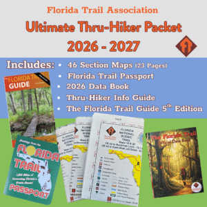 Ultimate Thru-Hiker Map Packet w/ Data book