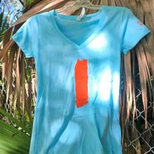 Women's Cancun Blue - Blaze T-shirt