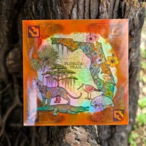 Florida Trail Tails 3" Holographic Sticker