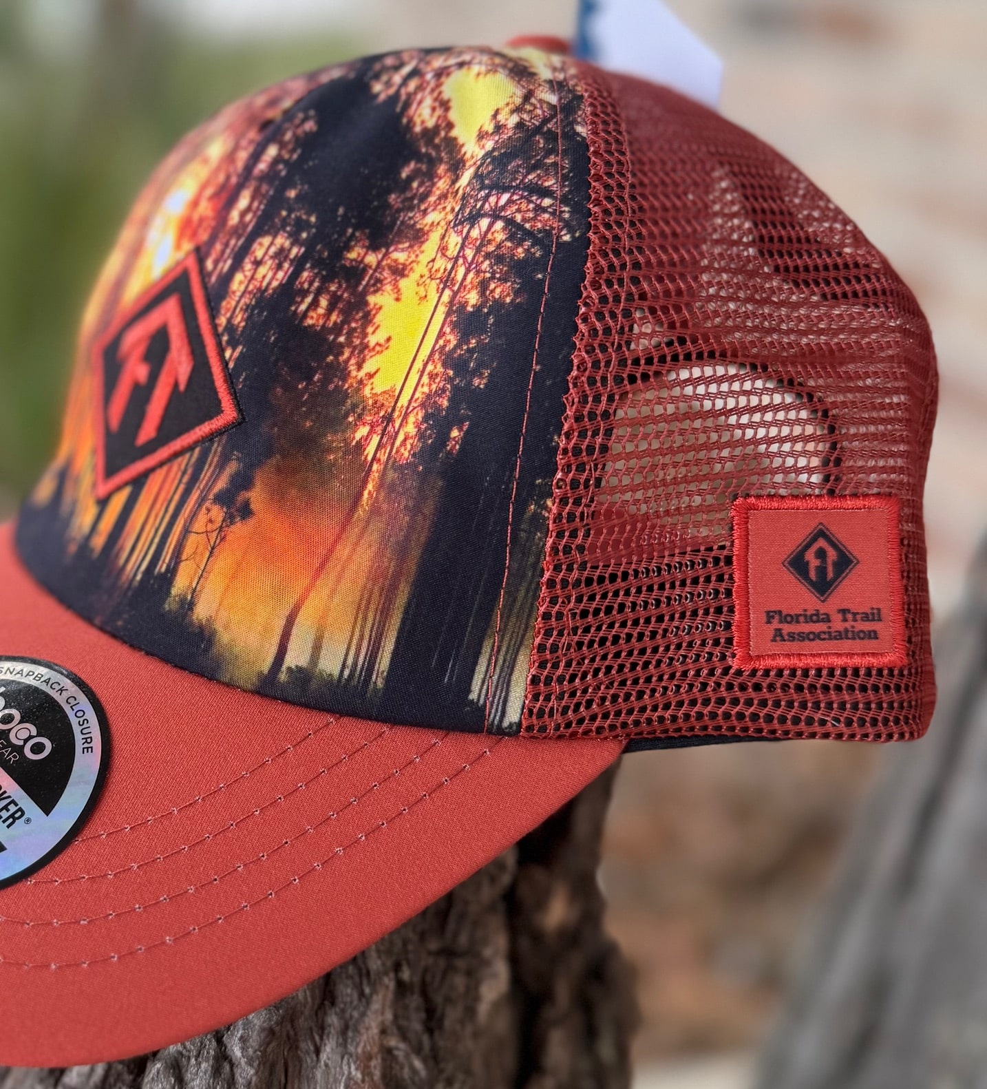Sunset on the FT Trucker Hat - Image 5