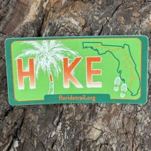 Hike FL 4"x2" Sticker