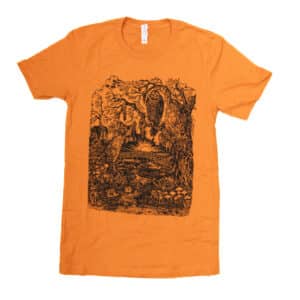 Owl T-Shirt - Burnt Orange