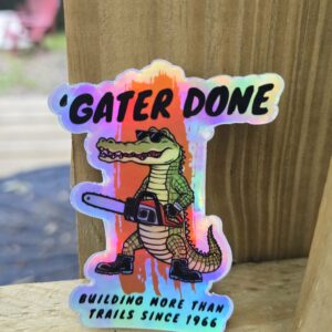 'Gater Done Sticker